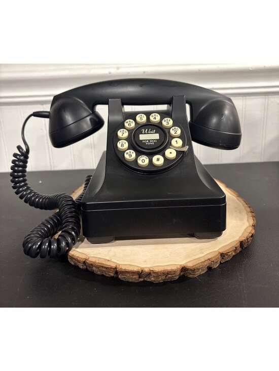 Crosley Other - Crosley Retro Rotary Corded Telephone Black Vintage-Inspired Dial Design Functio